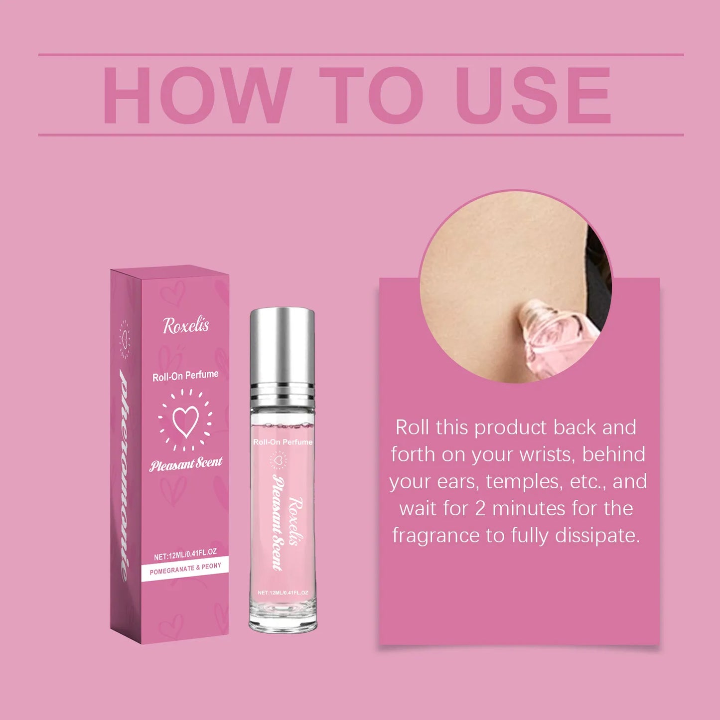 Ball Perfume Pomegranate Peony Lady Elegant Daily Perfume Gentle Light Perfume