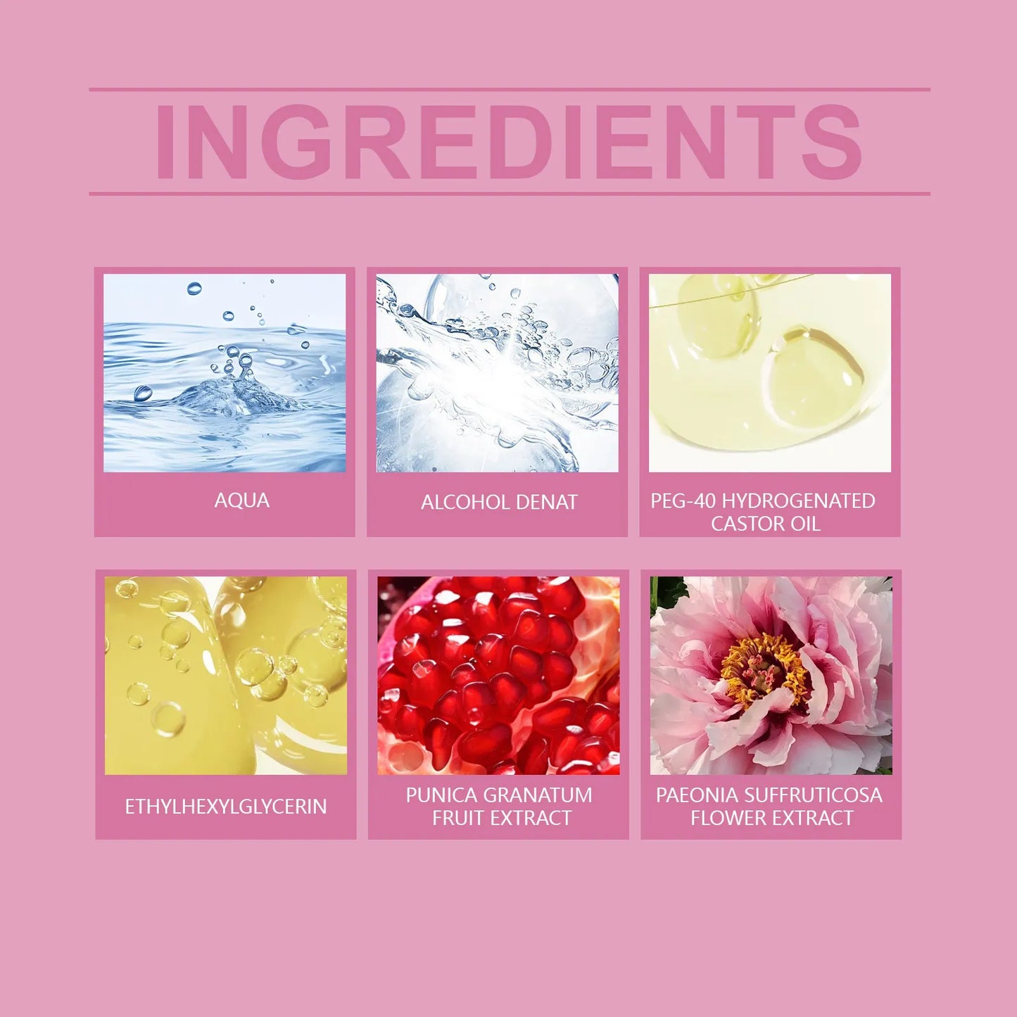 Ball Perfume Pomegranate Peony Lady Elegant Daily Perfume Gentle Light Perfume